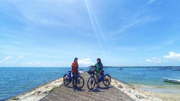 Sanur beach ebike